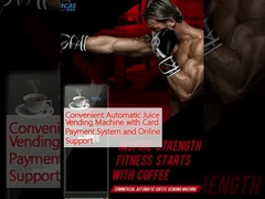 কার্ড পেমেন্ট সিস্টেম এবং অনলাইন সাপোর্ট সহ সুবিধাজনক স্বয়ংক্রিয় জুস ভেন্ডিং মেশিন
