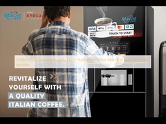 পেশাগত কারখানা সরবরাহ ফ্লোর স্ট্যান্ডিং কফি মেশিন আমদানিকৃত গ্রাইন্ডার সঙ্গে