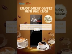 ম্যাকাস সম্পূর্ণ স্বয়ংক্রিয় সতেজ ময়লাযুক্ত ক্যাবেট কফি মেশিনের খাদ্য-গ্রেড উপকরণ এবং ইউরোপীয় উত্সের অংশ