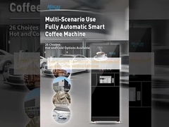 ফ্রি স্ট্যান্ডিং কমার্শিয়াল কফি মেশিন সেলফ সার্ভিস কফি ভেন্ডিং মেশিন