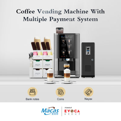 কেনা পেশাদার OEM গরম এবং ঠান্ডা এসপ্রেসো কফি ভেন্ডিং মেশিন অনলাইন উত্পাদন