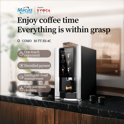 কেনা 15.6 Inch Touch Screen Bean To Cup Coffee Vending Machine অনলাইন উত্পাদন