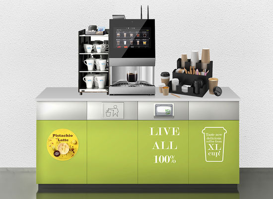 ব্যস্ত প্রতিষ্ঠানগুলির জন্য আমাদের অত্যাধুনিক বিন টু কাপ কফি ভেন্ডিং মেশিনের সাথে আপনার পানীয় পরিষেবা সহজ করুন